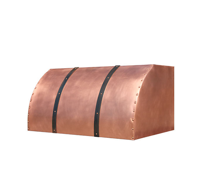 Custom Under Cabinet Range Hood (copper)